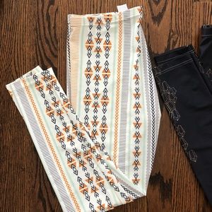 Salt City Emporium Womens Leggings Aztec print